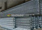 Bolted Fixing Serrated Galvanized Stair Tread , Anti Slip Steel Grate Stair Treads