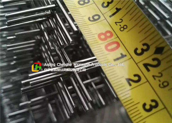 Welded Architectural Stainless Steel Wire Mesh 0.1 - 2m Length Gavlanized Finish
