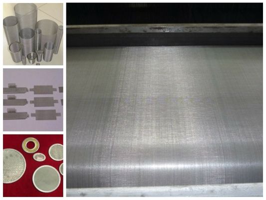 5 Micron Stainless Steel Wire Mesh Dutch Twill Cloth Filter Screen Ultrathin Thickness