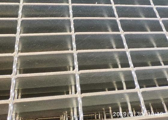High Strength Flat Bar Steel Grate Drain Cover Hot Dip Galvanized Surface
