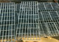 Twisted Galvanized Steel Bar Grating Smooth Flat Surface For Platform / Airport
