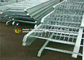 Offices / Schools Serrated Steel Grating 65mm Bearing Bar Pitch Silver Color