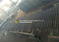 Round / Twisted Steel Bar Grating Clear Opening Pressure Welded High Loading