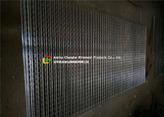 Flat Concrete Wire Mesh , Industrial Small Hole 1 X1 Wire Mesh For Fishing